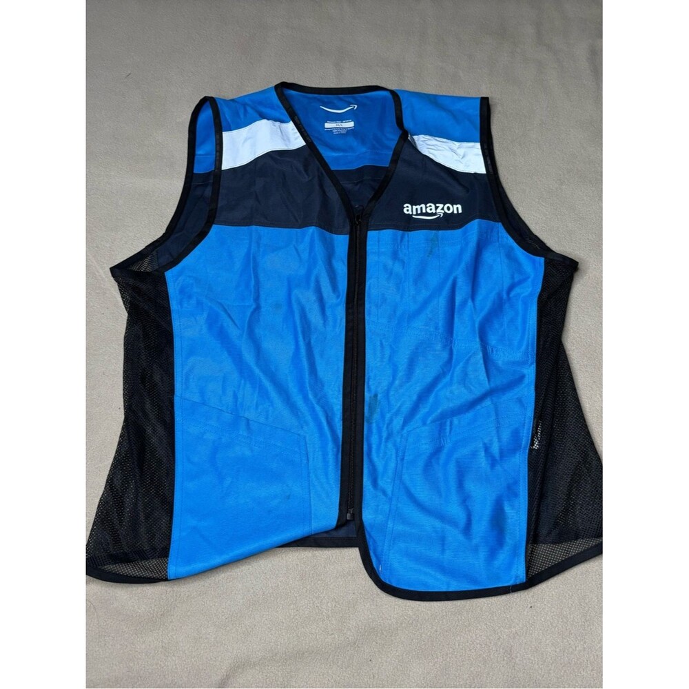 Amazon Vest Men M/L Blue
Polyester Reflective Uniform Luly
Yang Workwear